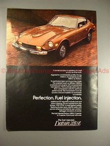 1976 Datsun 280-Z Car Ad, Perfection Fuel Injection!! - £14.45 GBP
