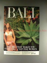 1977 Bali Bra Ad - Makes You Feel Like a Natural Woman! - £14.53 GBP