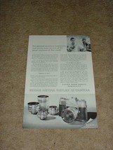 1961 Kodak Retina III Camera Ad, Recognized as Great!! - £14.78 GBP