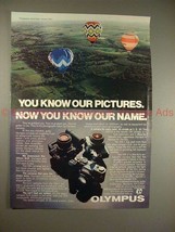 1979 Olympus OM-1 OM-2 and OM-10 Camera Ad - Know Name! - £14.87 GBP