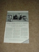 1962 Kodak Retina III Camera Ad, NICE!!! - £14.78 GBP