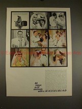 1963 Hasselblad 500C Camera Ad - All Taken in 37 Secs!! - £14.77 GBP