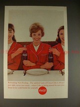 1963 Coke Coca-Cola Ad, Refreshing Spirited Taste!! - £14.61 GBP