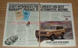 1980 2pg International Harvester Scout Ad, Best Package - £14.76 GBP