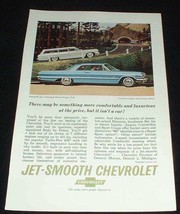 1963 Chevy Bel Air Wagon & Impala Sport Ad! - $18.49