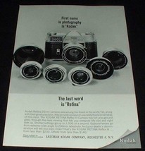1963 Kodak Retina III Camera Ad, NICE!!! - £14.77 GBP