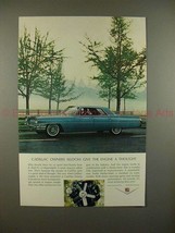1964 Cadillac Car Ad - Seldom Give The Engine a Thought - $18.49