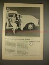 1965 Mercedes-Benz 220 Car Ad - Wide-Open Door Policy!! - $18.49