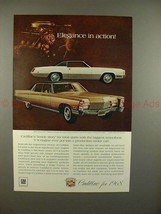 1968 Cadillac Fleetwood Eldorado &amp; Brougham Car Ad!! - £14.76 GBP