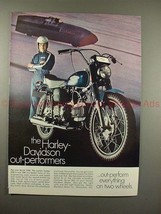 1969 Harley-Davidson Sprint 350 Motorcycle Ad - NICE!! - $18.49