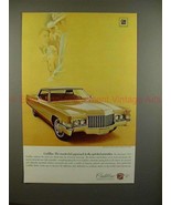 1970 Cadillac Coupe DeVille Car Ad - Masterful Approach - £14.73 GBP