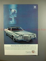 1970 Cadillac Eldorado Car Ad, What Better Credentials! - $18.49