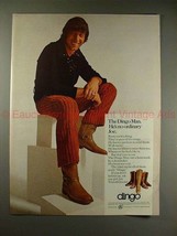 1970 Dingo Boots Ad w/ Joe Namath - The Dingo Man!! - £14.54 GBP