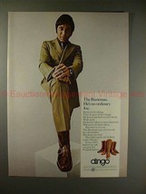 1970 Dingo Boots Ad w/ Joe Namath - The Bootman, NICE!! - $18.49