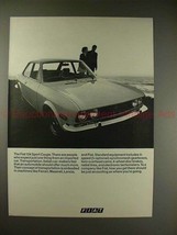1970 Fiat 124 Sports Coupe Ad - Expect Just One Thing! - $18.49
