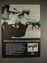 1970 Leica Leicina Super 8 Movie Camera Ad - NICE!! - $18.49