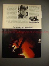 1970 Mamiya Universal Camera Ad - All-Purpose Lives!! - $18.49