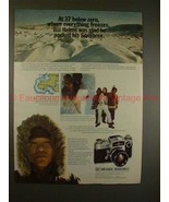 1970 Miranda Sensorex Camera Ad with Bill Helms, NICE! - £14.78 GBP
