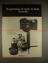 1970 Yashica Electro 35 GT Camera Ad - No Guessing!! - £14.54 GBP