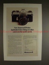 1971 Honeywell Pentax Spotmatic II Camera Ad - No Other - £14.78 GBP