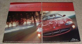 1997 Jaguar XK8 2-page Ad, 60 yr Bloodline 32 vl Heart! - £14.26 GBP