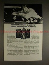 1974 Pentax ESII Camera Ad - For the Busy Man on Move!! - £14.72 GBP