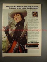 1975 Marantz Stereo Ad w/ Farley J. Dollar, NICE!! - £14.55 GBP