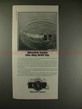 1975 Minolta SR-T 102 Camera Ad w/ Nude Woman - Drift!! - $18.49