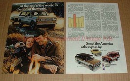 1976 International Harvester Scout Traveler Terra II Ad - $18.49