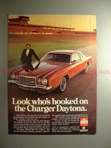 1976 Dodge Charger Daytona Ad w/ Richard Petty - Hooked - £14.54 GBP