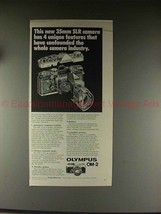 1976 Olympus OM-2 Camera Ad - 4 Unique Features! - £14.46 GBP