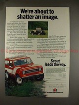 1978 International Harvester Scout Ad, Shatter Image! - $18.49