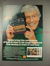 1978 Kodak Colorburst 300 Camera Ad w/ Dick Van Dyke! - £14.78 GBP