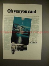 1978 Olympus OM-1 &amp; OM-2 Camera Ad - Oh Yes You Can!! - £14.54 GBP