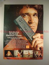 1978 Kodak Ektramax Camera Ad w/ Michael Landon!! - £14.55 GBP