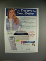 2003 Select Comfort Bed Ad w/ Lindsay Wagner - £14.49 GBP