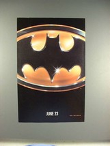 1989 Batman Movie Ad - June 23 - £14.56 GBP