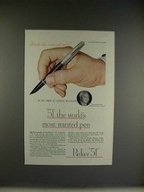 1946 Parker 51 Pen Ad w/ Lauritz Melchior - £14.78 GBP