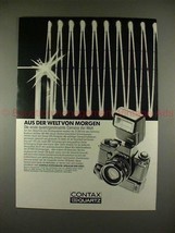 1979 Contax 139 Quartz Camera Ad, in German - NICE!! - £14.74 GBP