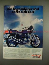 1979 Honda CB750K Motorcycle Ad, in German - NICE!! - $18.49
