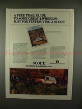 1979 International Harvester Scout Ad - Great 4-Wheelin - $18.49