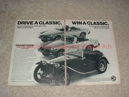 1979 MG MGB, Midget 2-page Car Ad w/ 1948 MG-TC NICE!! - £14.54 GBP