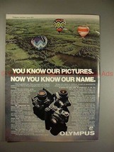 1979 Olympus OM-1, OM-2 and OM-10 Camera Ad, NICE!! - £14.46 GBP