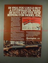 1979 Remington 870 Rifle Ad - In 1950 You Could Buy... - £14.61 GBP