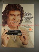 1980 Kodak Tele Ektralite 10 Camera Ad, Michael Landon! - £14.72 GBP