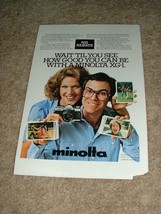 1980 Minolta XG-1 Camera Ad, NICE!!! - $18.49
