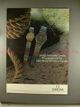 1980 Omega Seamaster Quartz Watch Ad - Port de Cannes! - £14.72 GBP