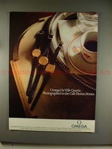 1980 Omega De Ville Watch Ad - Cafe Florian, Venice!! - £14.74 GBP