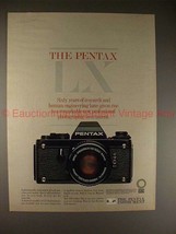 1981 Pentax LX Camera Ad, Sixty Years of Research!! - £14.61 GBP