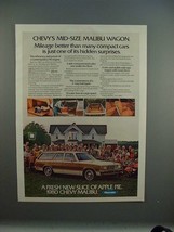 1980 Chevrolet Chevy Malibu Wagon Ad - Surprises! - £14.50 GBP